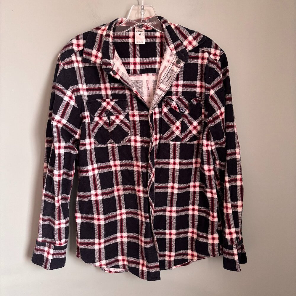 Plaid Slim Fit Button Down Shirt